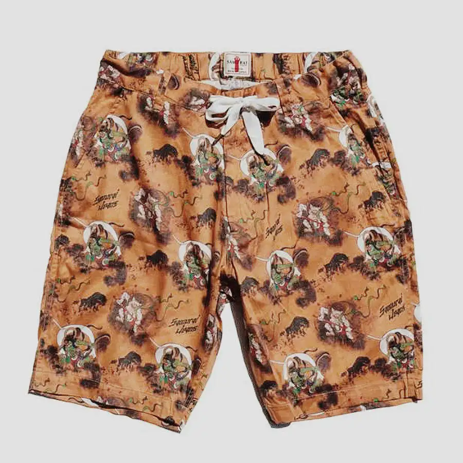 

SAMURAI JEANS Limited Denim (Western Peerless Style) Aeolus Thor Shorts