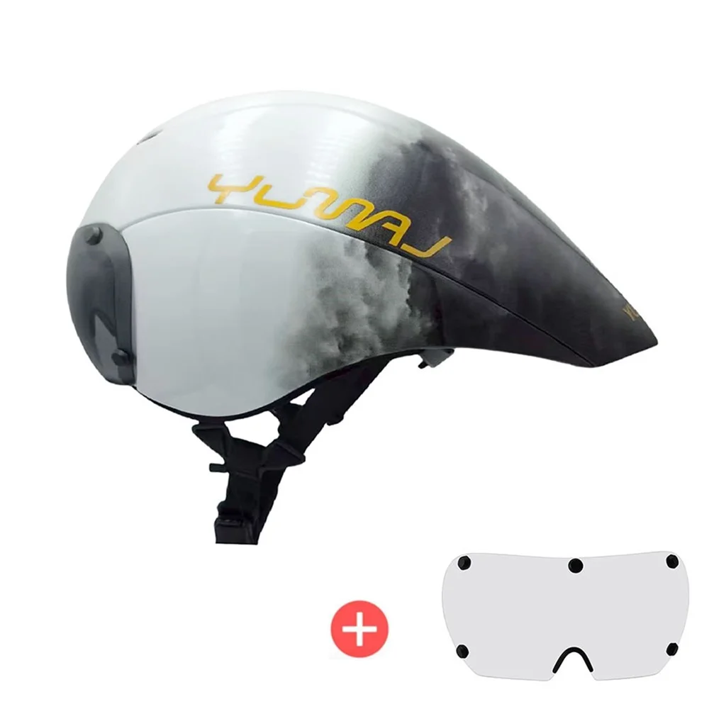 Heißer TT Triathlon-Fahrradhelm für Radfahrtraining und Wettkämpfe mit spezieller Magnetverschluss-Schnalle, spezielle Farbauswahl, Sicherheitshelm YM – Detail 40