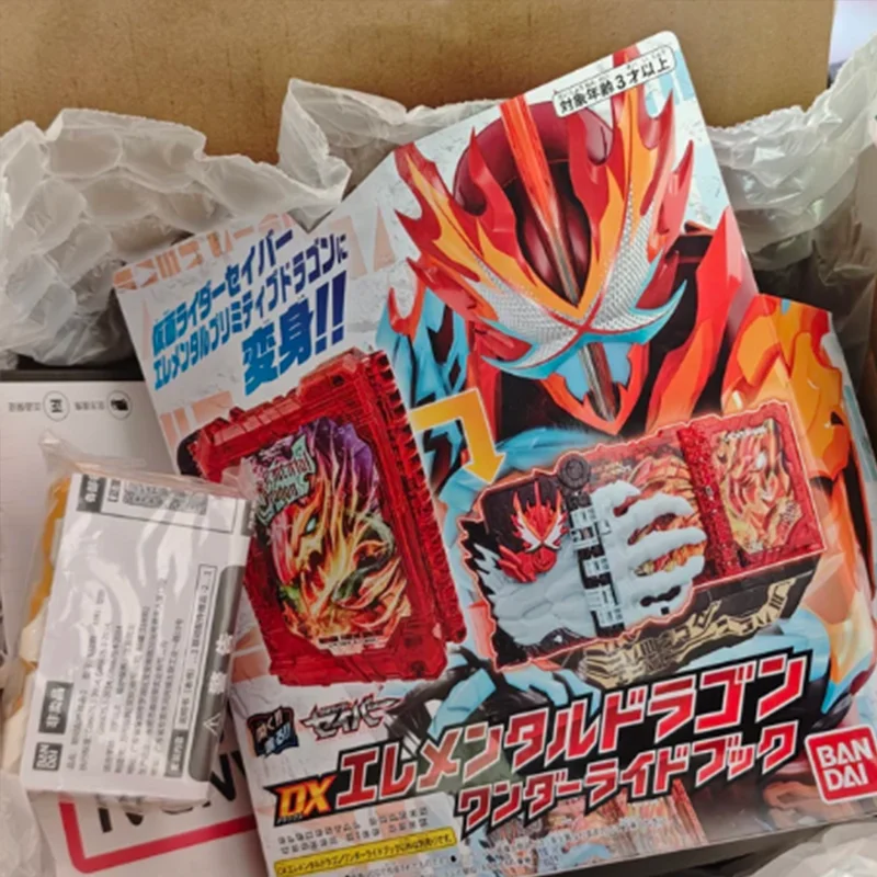 Kamen Rider Hero Toy Sword Of Flame Dx Elemental Dragon Fantasy Drive Book Transformation Device Bandai Genuine Collectible Gift