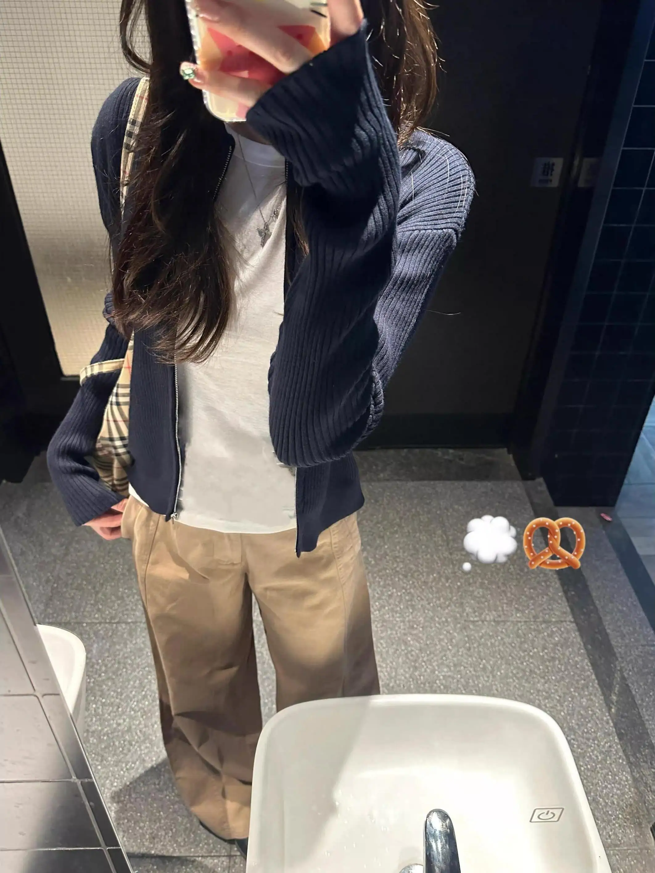 

Корейский вязаный открытый кардиган, женская весенне-осенняя верхняя одежда, утягивающий свитер на молнии Jaet Street Sle, стандартный крой