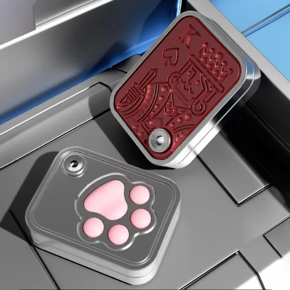 Brinquedo portátil para alívio do estresse, pata de gato, brinquedo deslizante, portátil, alívio do estresse, ferramenta texturizada para crianças, adolescentes, adultos, ansiedade