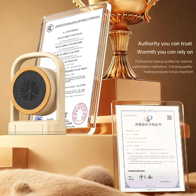 سخان كهربائي صغير من Xiaomi، تسخين سريع، سخان موفر للطاقة، حماية من فشل الطاقة لاستخدام غرفة النوم المكتبية #3