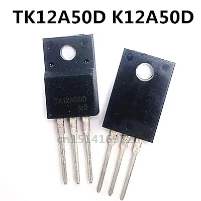 Original new 5pcs/ TK12A50D K12A50D 12A/500V TO-220F