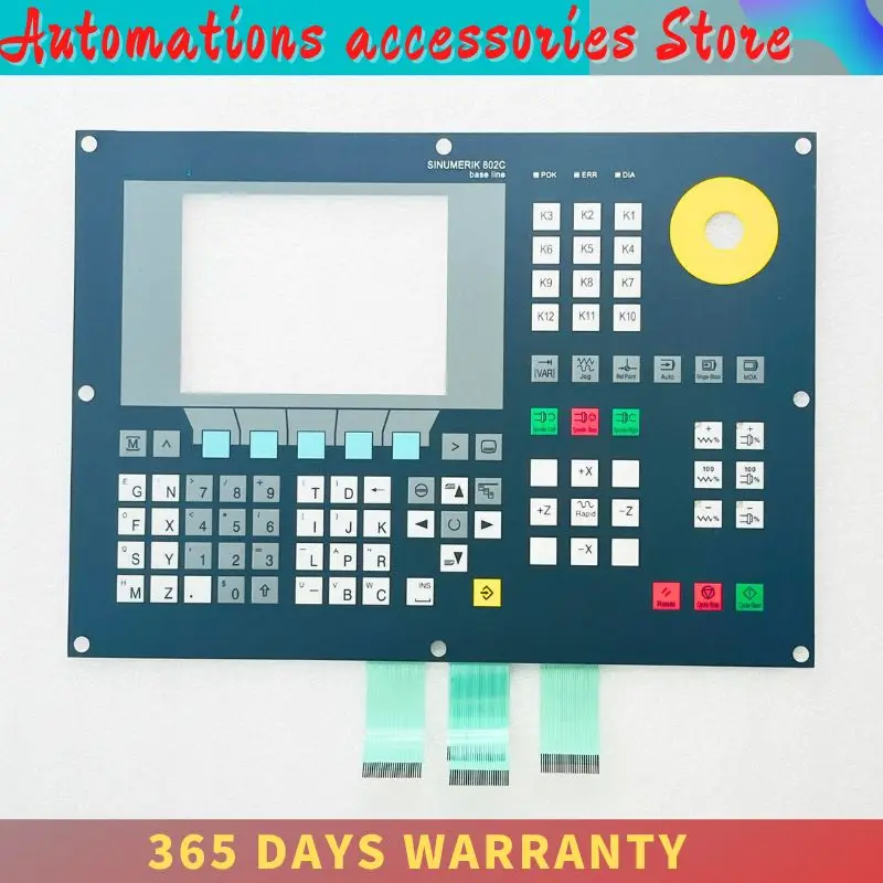 New Membrane Keyboard For 802C Base Line 6FC5500-0AA11-1AA0 Switch Button 6FC5 500-0AA11-1AA0 Membrane Keypad