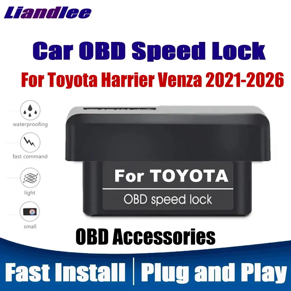 Automatic Car Speed Lock Decoder For Toyota Harrier Venza XU80 2021-2026 OBD Accessories Auto Door Closer Module