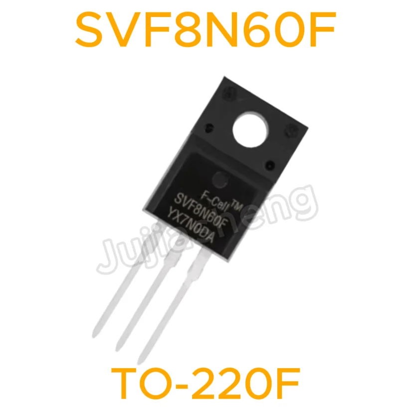 (10pCS) 100% New SVF5N60F SVF8N60F SVF4N65F SVF10N65F 5N60 8N60 4N65 10N65 TO-220F 600V 650V MOSFET diode transistor