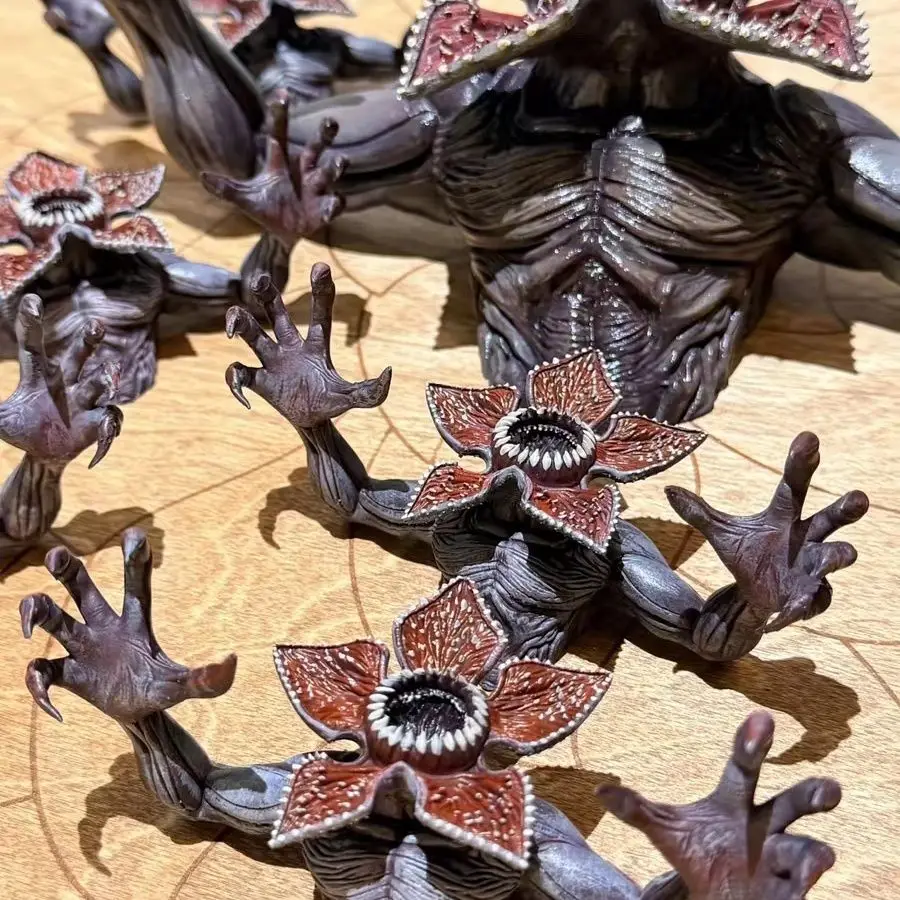 

Stranger Things Figure Carnivorous Plant Refrigerator Magnet Figures Desk Decora Doll Collection Statue Model Toys Adults Gifts