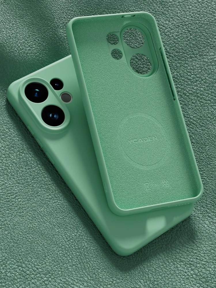 VIVO X200 FE S30 Pro 미니용 Magsafe 액상 실리콘 케이스, 부드러운 핑크색 마그네틱 무선 충전 커버 범퍼