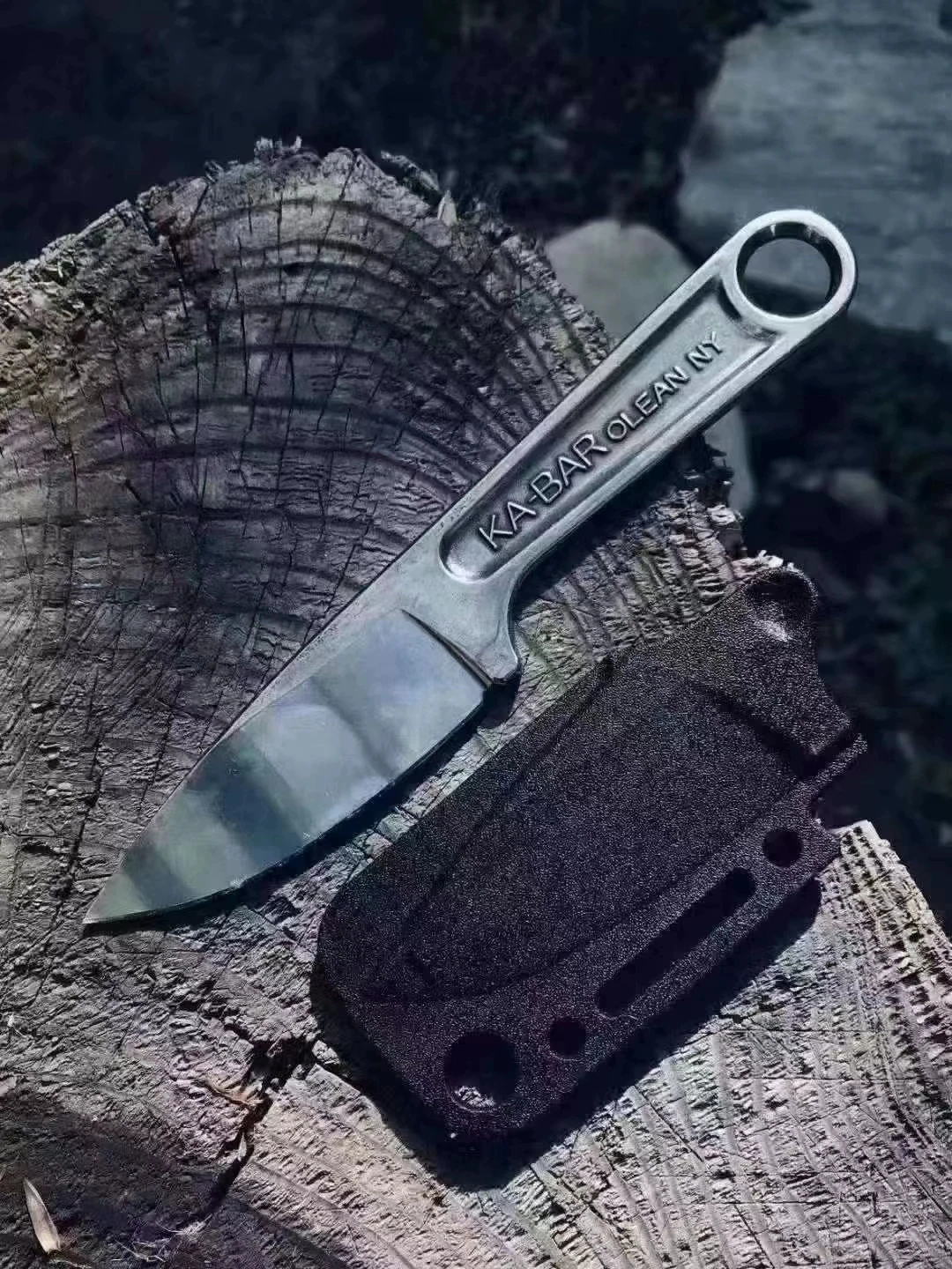 KB 1119 coltello dritto piccolo in acciaio integrato coltello a lama fissa strumento di sopravvivenza kb1119 lama chiave nostalgica