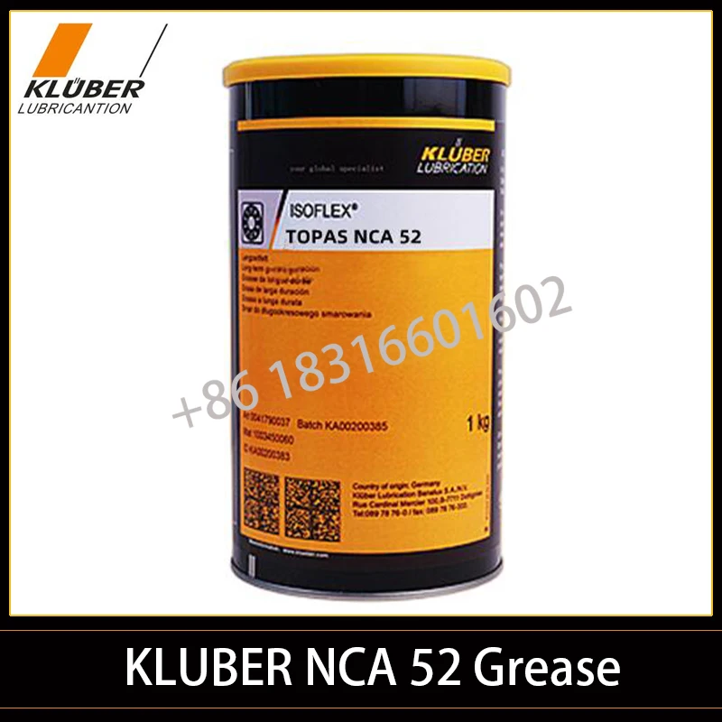 Imagem -03 - Kluber Nb52 Rolamento e Deslizante Graxa Boa Resistência à Corrosão Anti-oxidação Anti-envelhecimento Proteção