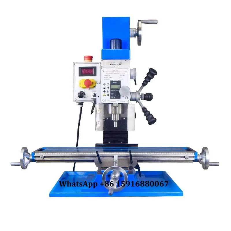 Benchtop milling machine VM25L METRIC milling drilling machine variable 50-2500rpm 1100W brushless mill drill MT3