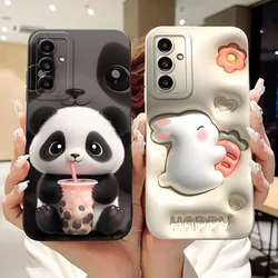 For Samsung Galaxy M23 / F23 Case Samsung M23 F23 5G SM-M236B Cute Cartoon Soft Silicone Camera Protective Shockproof Phone Case