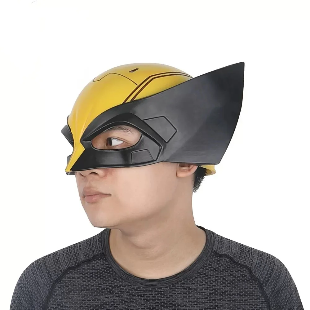 3d Cosplay Wolverine Mask Movie Prop Halloween Costume High Quality Printing Headgear Carnival Costume Party Helmet Toy Gifts