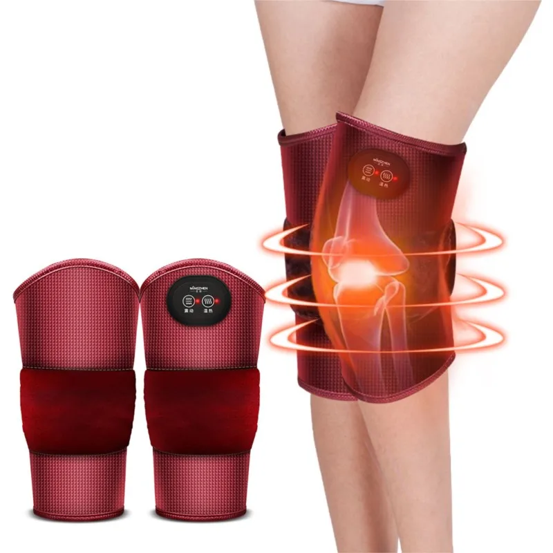 Electric heating knee and shoulder warmer for joint pain relief,and cold leg treatment. Ideal for air-conditioned environments