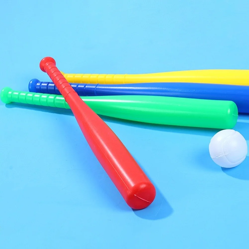 

2 Sets Outdoor Training Baseball Bat Props Toys Yard Children Toddler for Toddlers