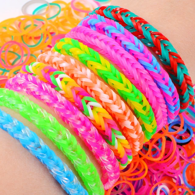 DIY Loom Rubber Bands Bracelet For Kids 