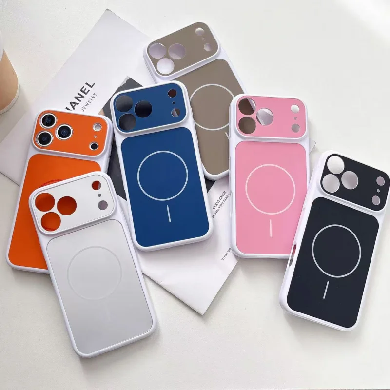 

Powerful Magnetic Phone Case for Apple iPhone 17 Pro 16 15 14 13 12 pro max 11 Wireless charging hard back cover