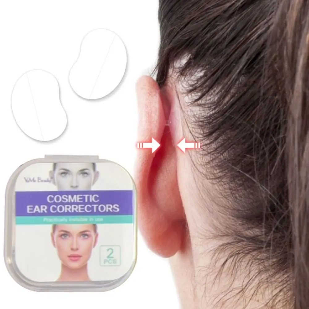

Behind Ear Ears Cosmetic Transparent Silicone Adhesive Ear Corrector Comfortable Waterproof Ear Correctors