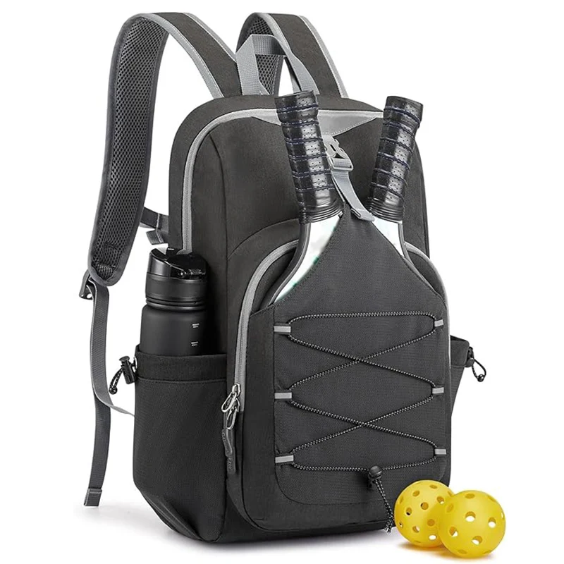 

Pickleball Paddle Backpack Large Storage Tennis Rackets Gym Sports Travel Bag Multifunctional Outdoor Training Camping Rucksack