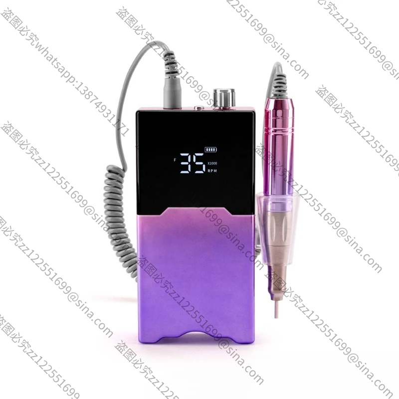 Suitable for NailArt Professional NailRemover 35000 Rpm High-end Coreless Motor Ultra-quiet Grinding and NailRepair Tool