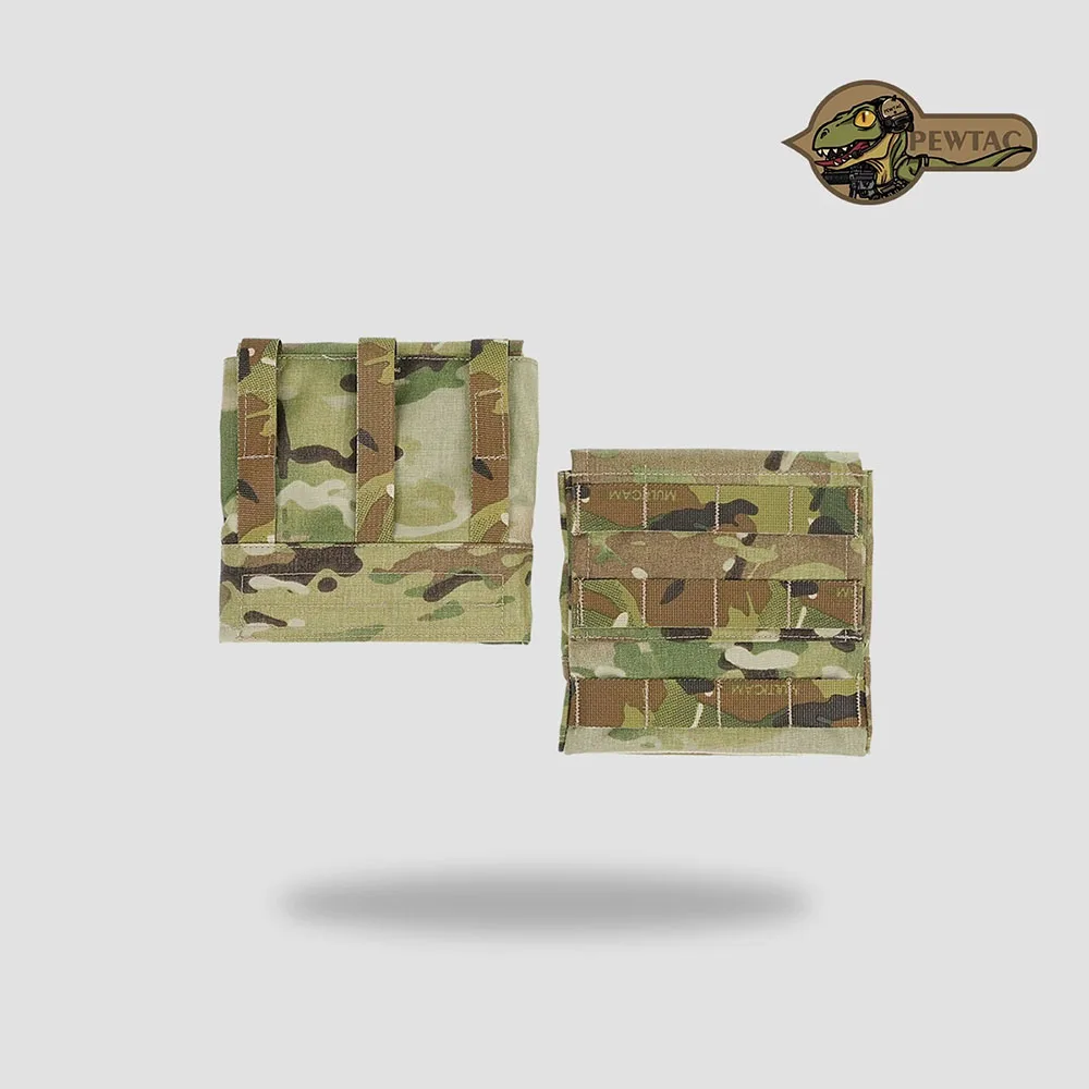 

1 Pair PEW TACTICAL CP AVS H Harness 6X6 Side Plate Pouch Set Side Panel Bag with Foam Board UA103