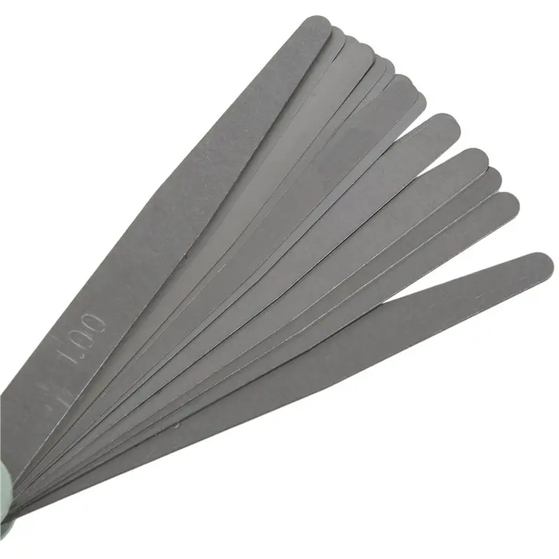 DT16 5x Metric Feeler Gauge 17 Blade 0.02-1mm for Gap Thickness Measuring Tool Stainless Steel for Precision