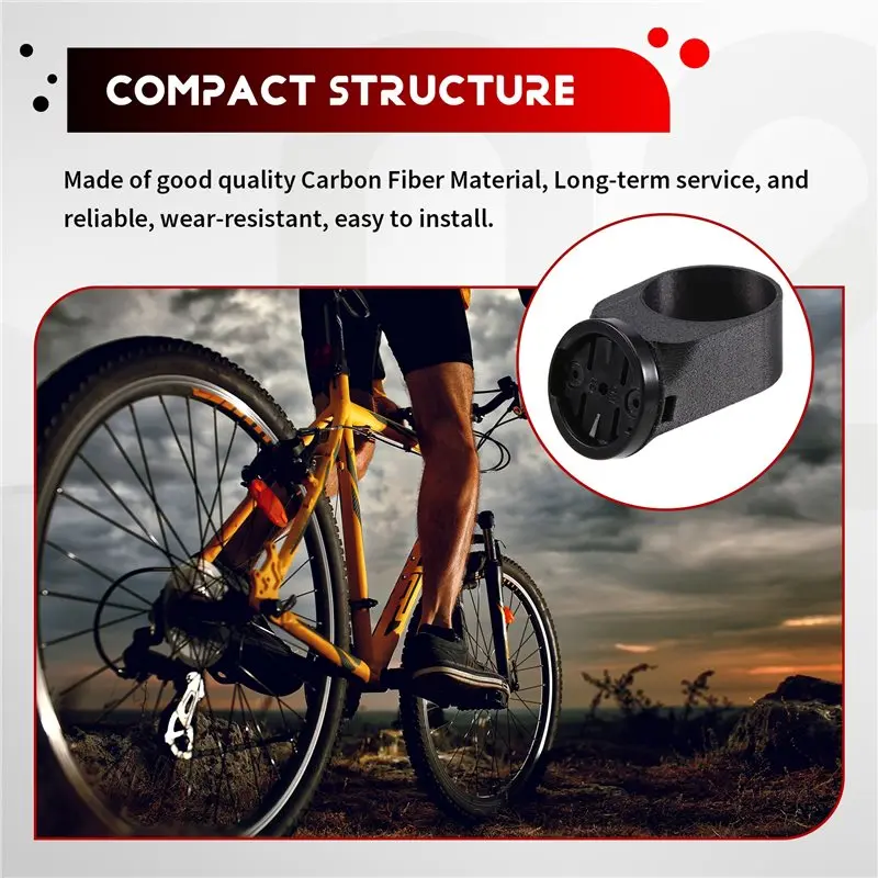

Shoppingsports Bicycle Lamp Bracket For Garmin Use 31.6Mm Transverse Direction Stopwatch Mounting System