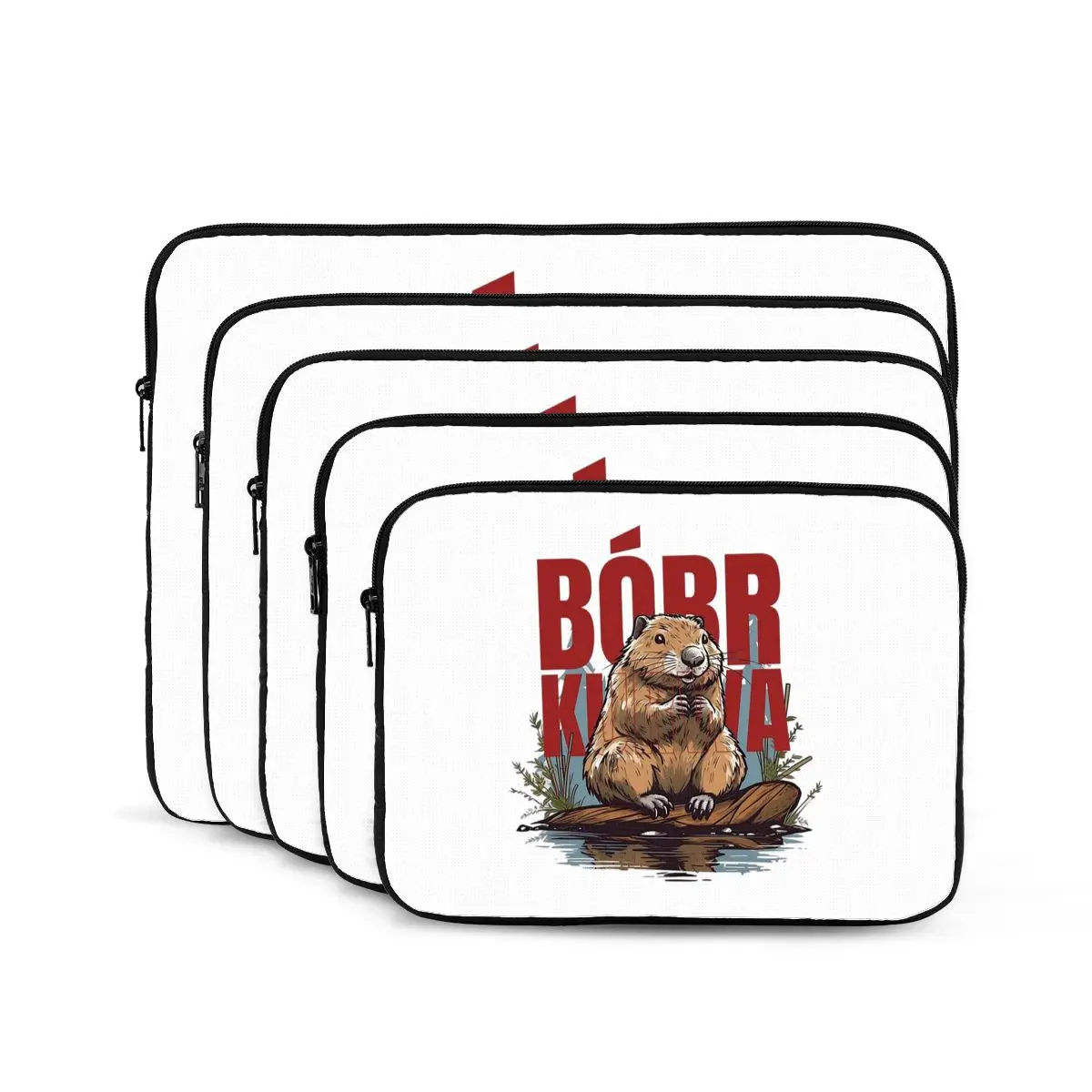

Bobr Kua - Bober, Bobr, Beaver Notebook Laptop Bag Case Pouch Notebook Sleeve Cover Bag Tablet Shockproof Case Bag