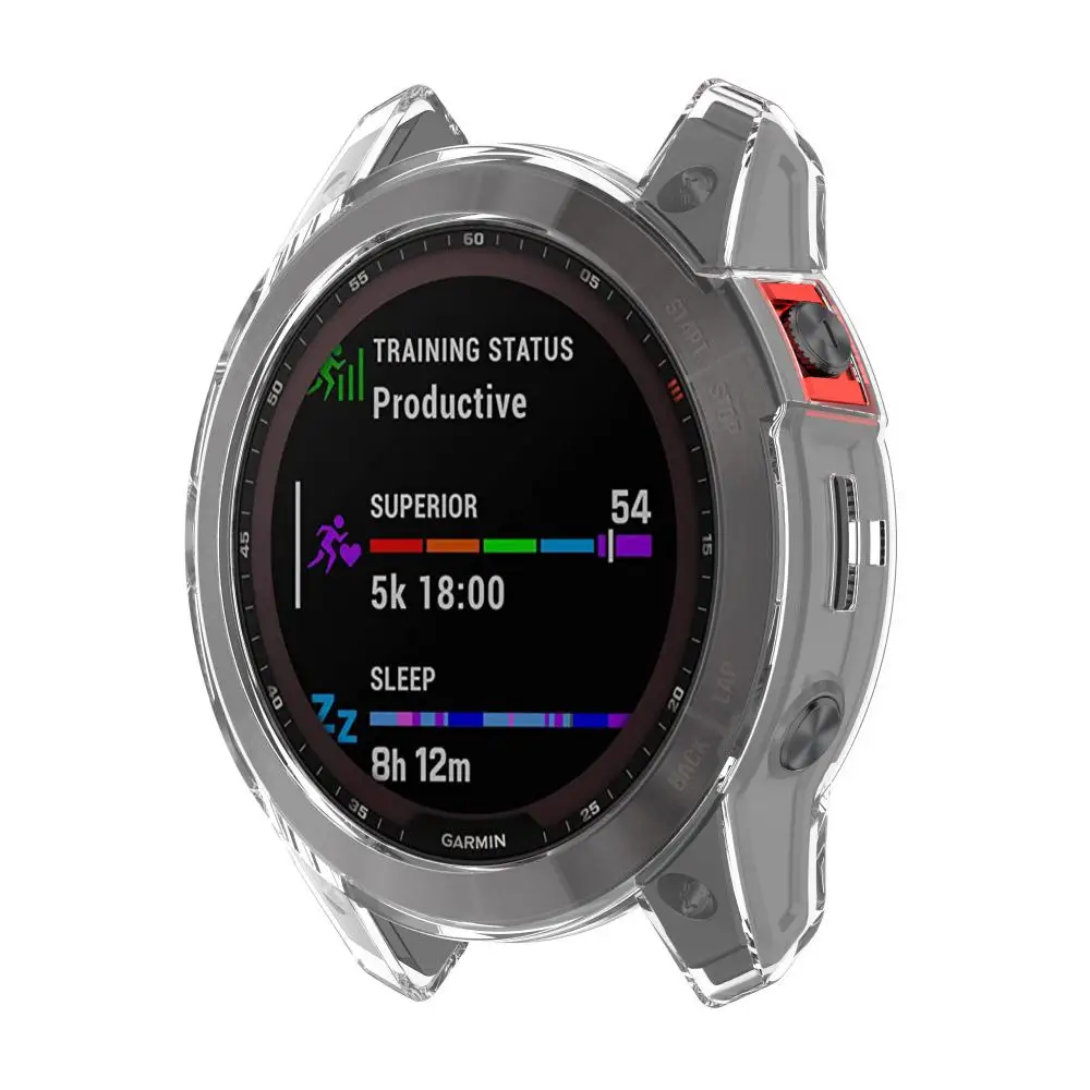 Schutzhülle TPU Half Pack Hohl Smart Zubehör für Garmin Epix Gen2 Uhrengehäuse stoß feste Schutzhülle