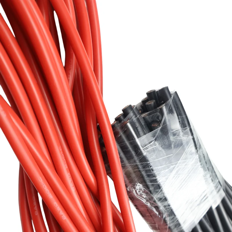 

25 шт. 1 метр силиконовый провод 8AWG термостойкий мягкий силиконовый кабель из силикагеля черный