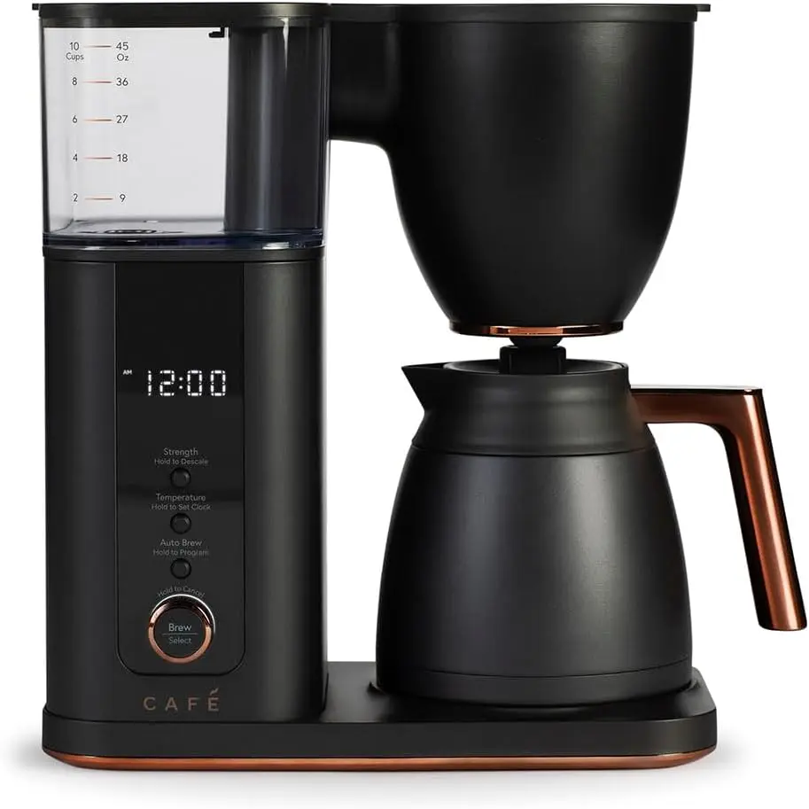 

Specialty Drip Coffee Maker | 10-Cup Insulated Thermal Carafe | WiFi Enabled Voice-to-Brew Technology