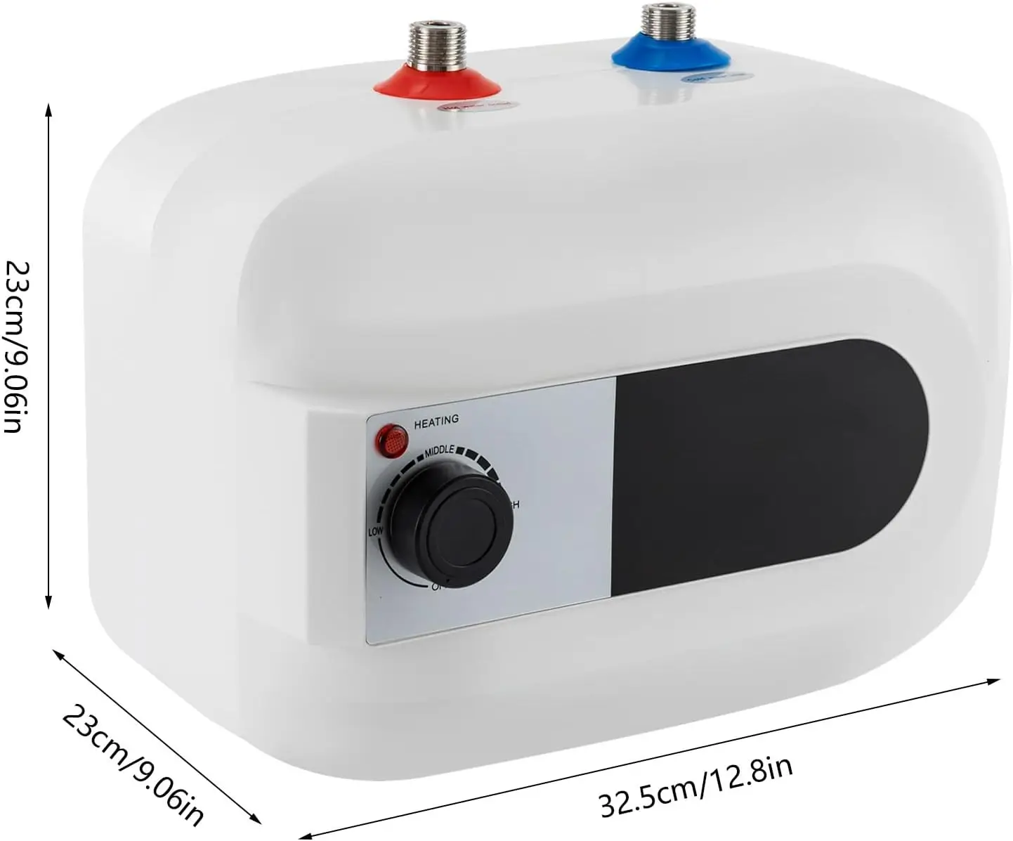 سخان مياه كهربي بقدرة 1.5 كيلو وات، سخان مياه صغير، سخان فوري ترموستاتي للخزان، سخان مياه فوري محمول تحت المغسلة