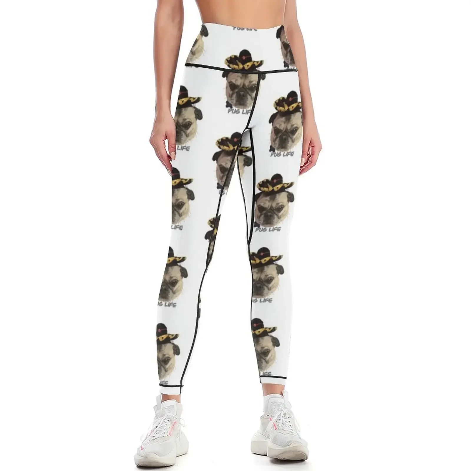 

That Pug Life though Leggings exercise clothing for Legging sexy woman Women's high waist for physical Womens Leggings
