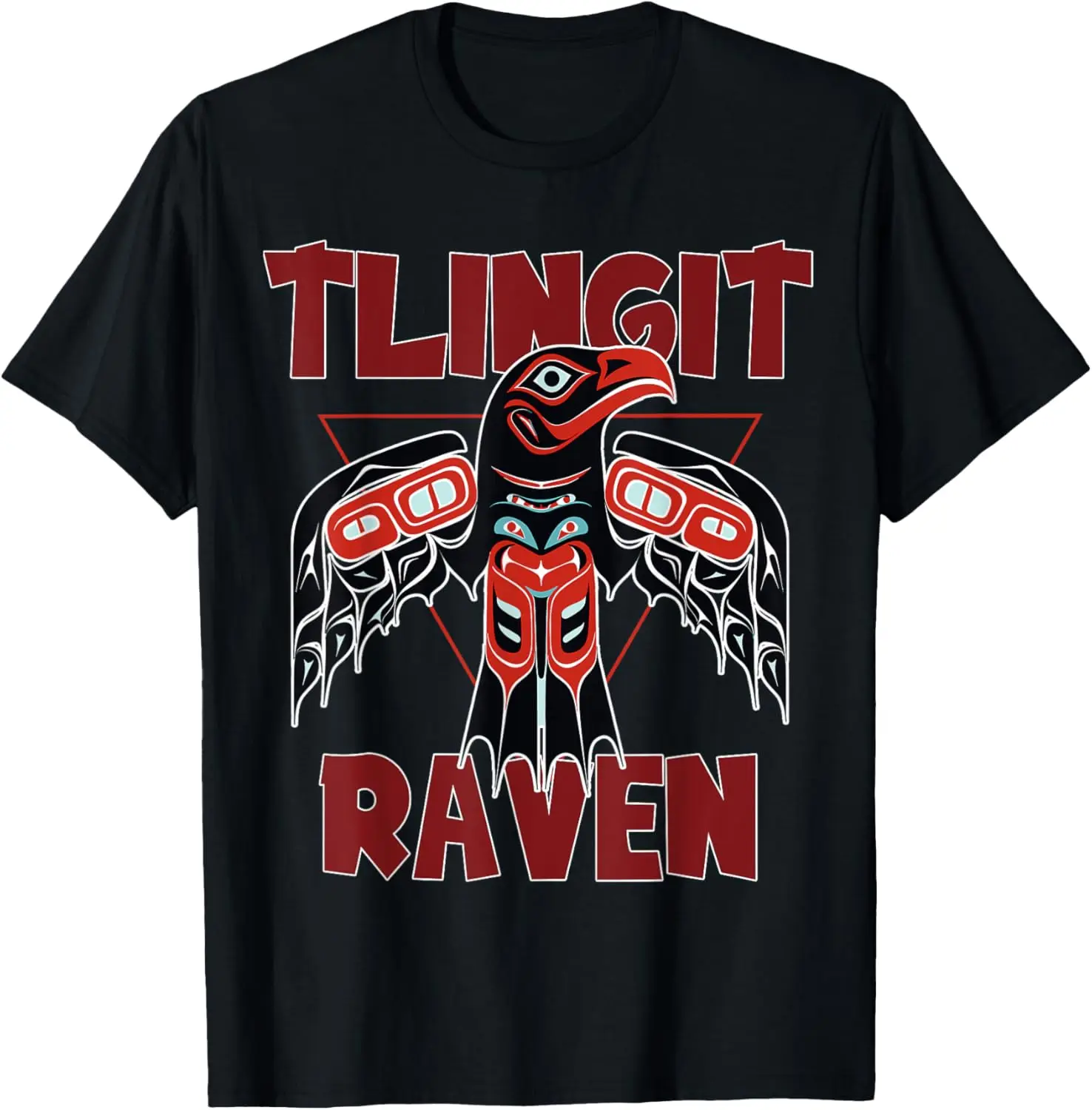 

Alaska Tlingit Shirt for Native Raven Totem T-Shirt