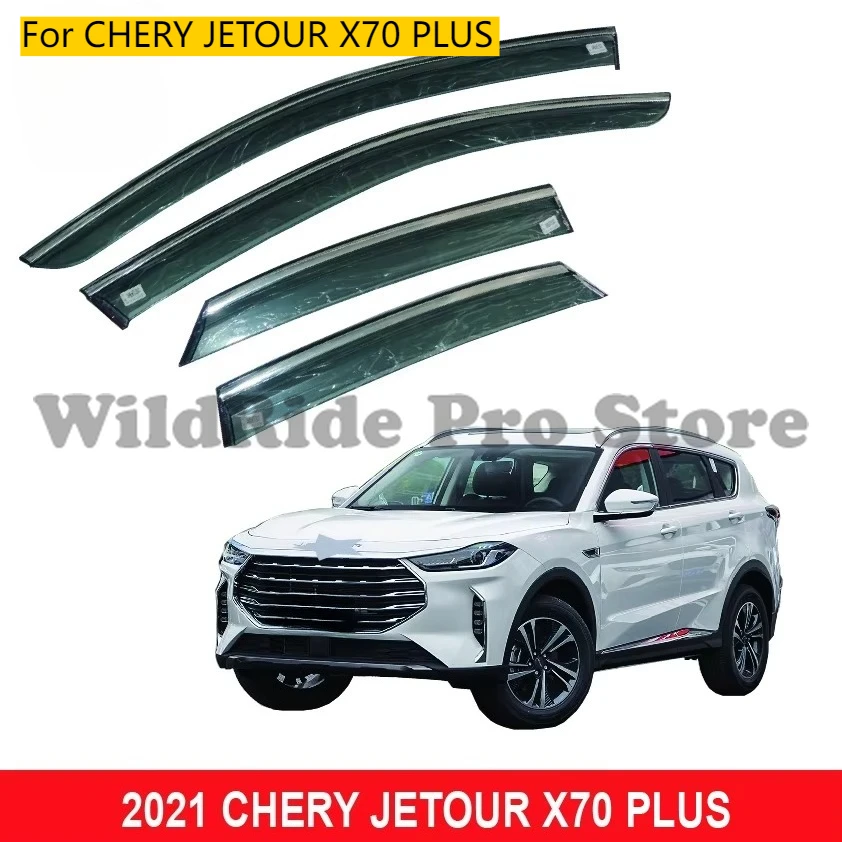 

Car Accessories Wind Deflectors for CHERY JETOUR X70 PLUS Wind Vent Deflector Visors Rain Guards