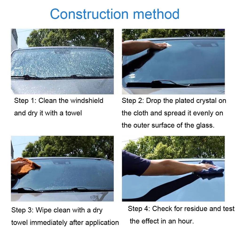 DPRO Rainproof Glass Liquid Windshield Rearview Coat Water Repellent Ceramic Coating Hydrophobic Paint Anti-rain Auto detail