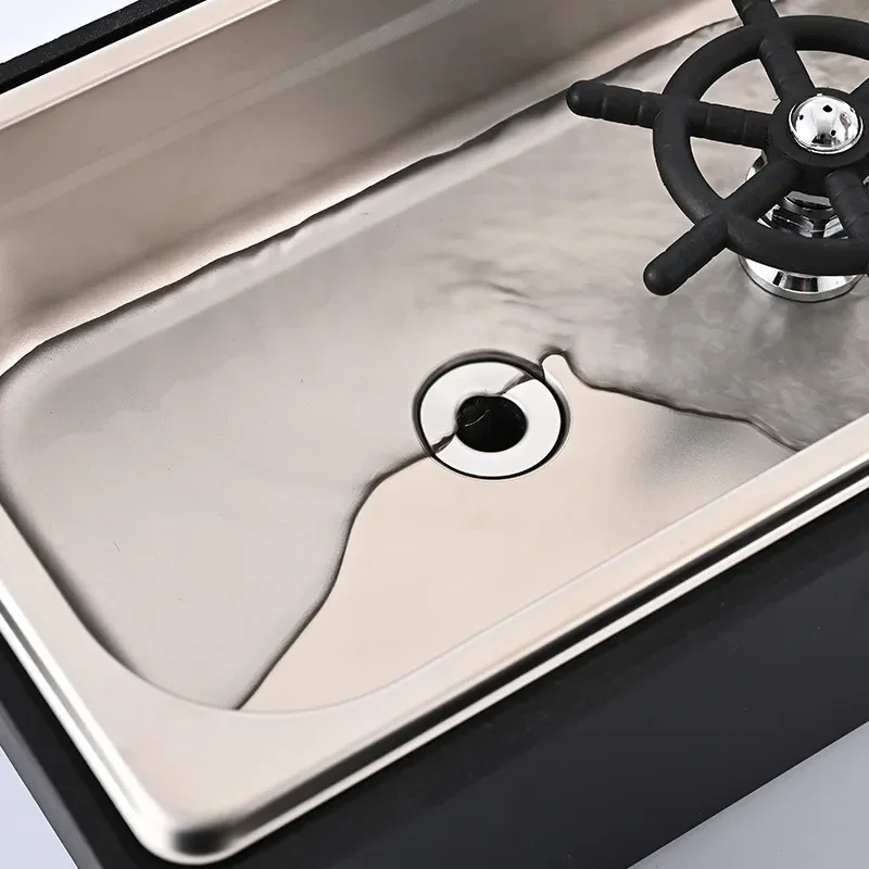 Stainless steel cup washer, cup washer, cup drain drip tray, easy to disassemble and wash valve core SV-158