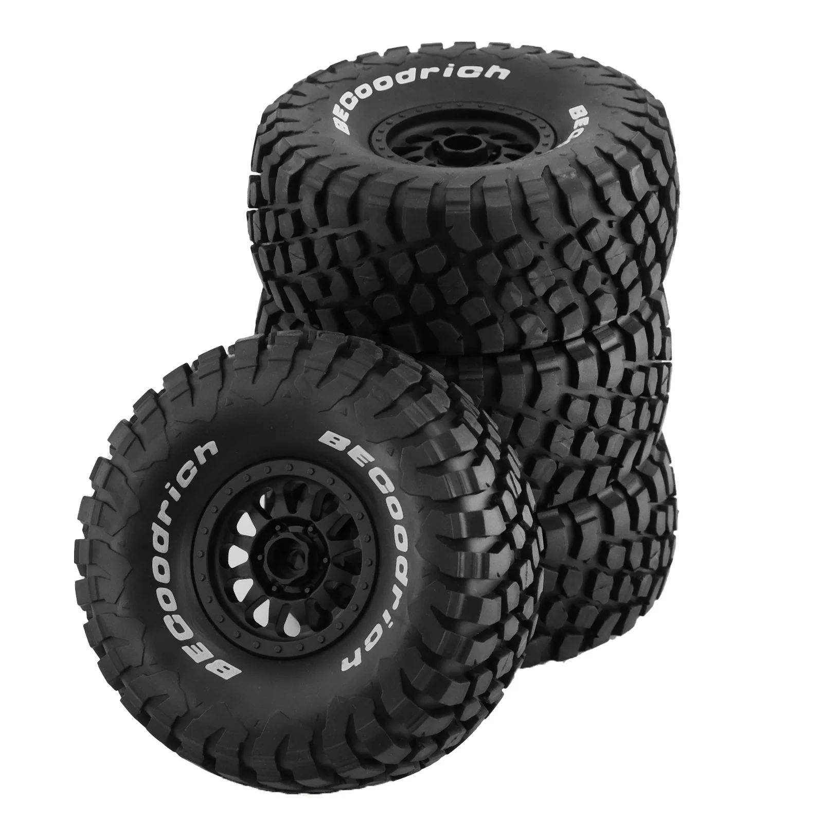 Camion de course courte du désert, 4 pièces, 138mm, 17mm, roue hexagonale pour ARRMA Mojave TRAXXAS UDR Yikong DF7, élasticité Bumosquito tout-terrain, voiture RC, 1/7