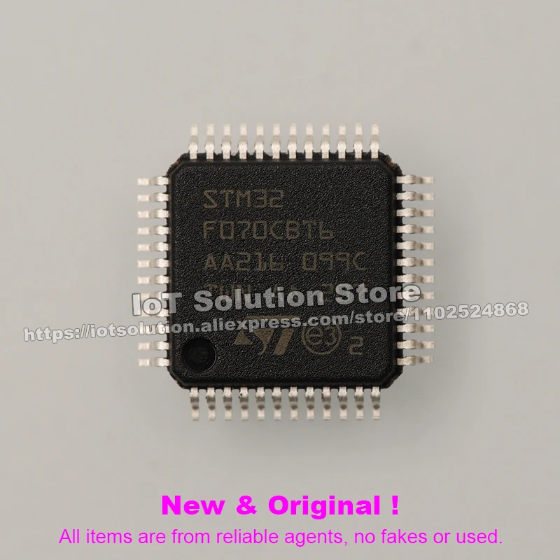 STM32F070CBT6 Arm Cortex-M0 Core STM32F070CBT6TR