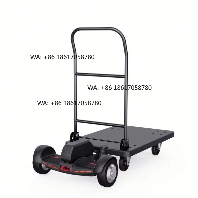Hand Trucks Electric Power Platform Cart Truck (Battery Operated) Trolley Flatbed Lifting Hydraulic Heavy Load Cargo