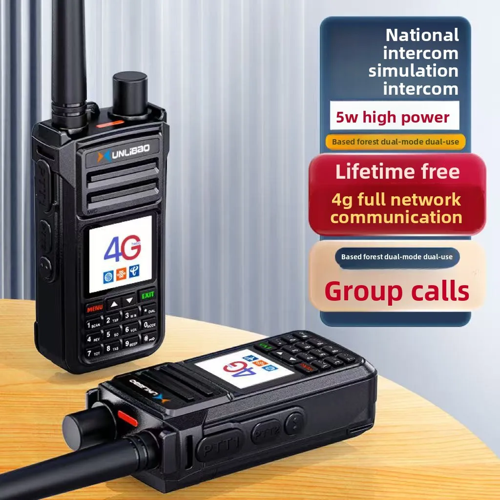 9118 Cross-Border 4G Full Netcom With 5000 Kilometer Range POC And Unlimited Global Coverage Walkie-Talkie