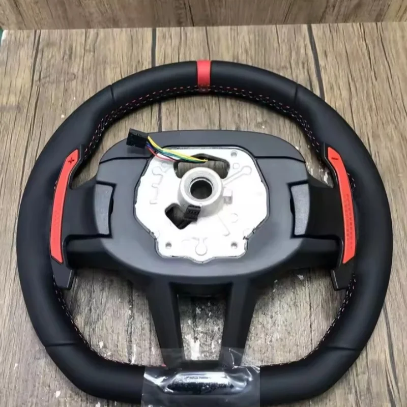 LED Customized Carbon Fiber Leather Car Steering Wheel ForBMW G20 G21 G22 G26 G30 G11 G12 G31 G32 G38 M3 M4 M5 M6 Steering Wheel view 4