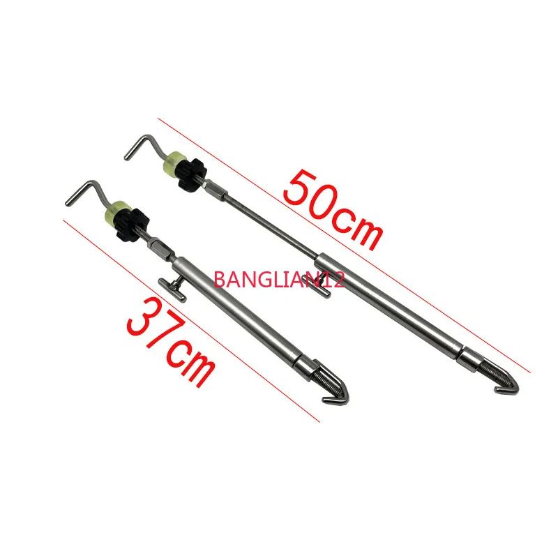 

Door trunk hood hood two ends fixed stainless steel support rod tool
