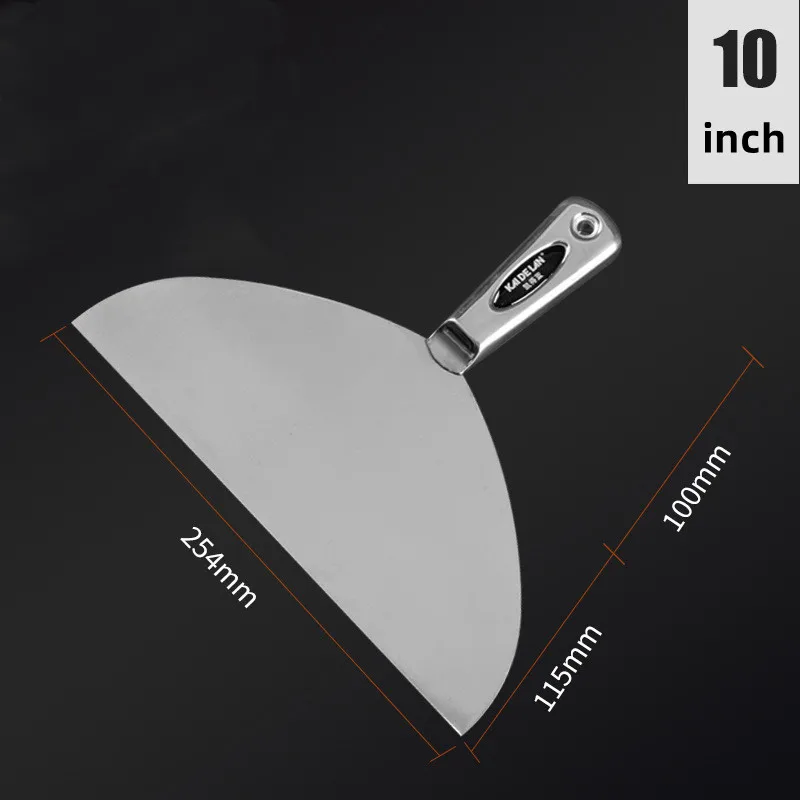 Stainless Steel Putty Knife Scraper Shovel Drywall Smoothing Painting Finishing Filling Spatula Plastering Construction Tools