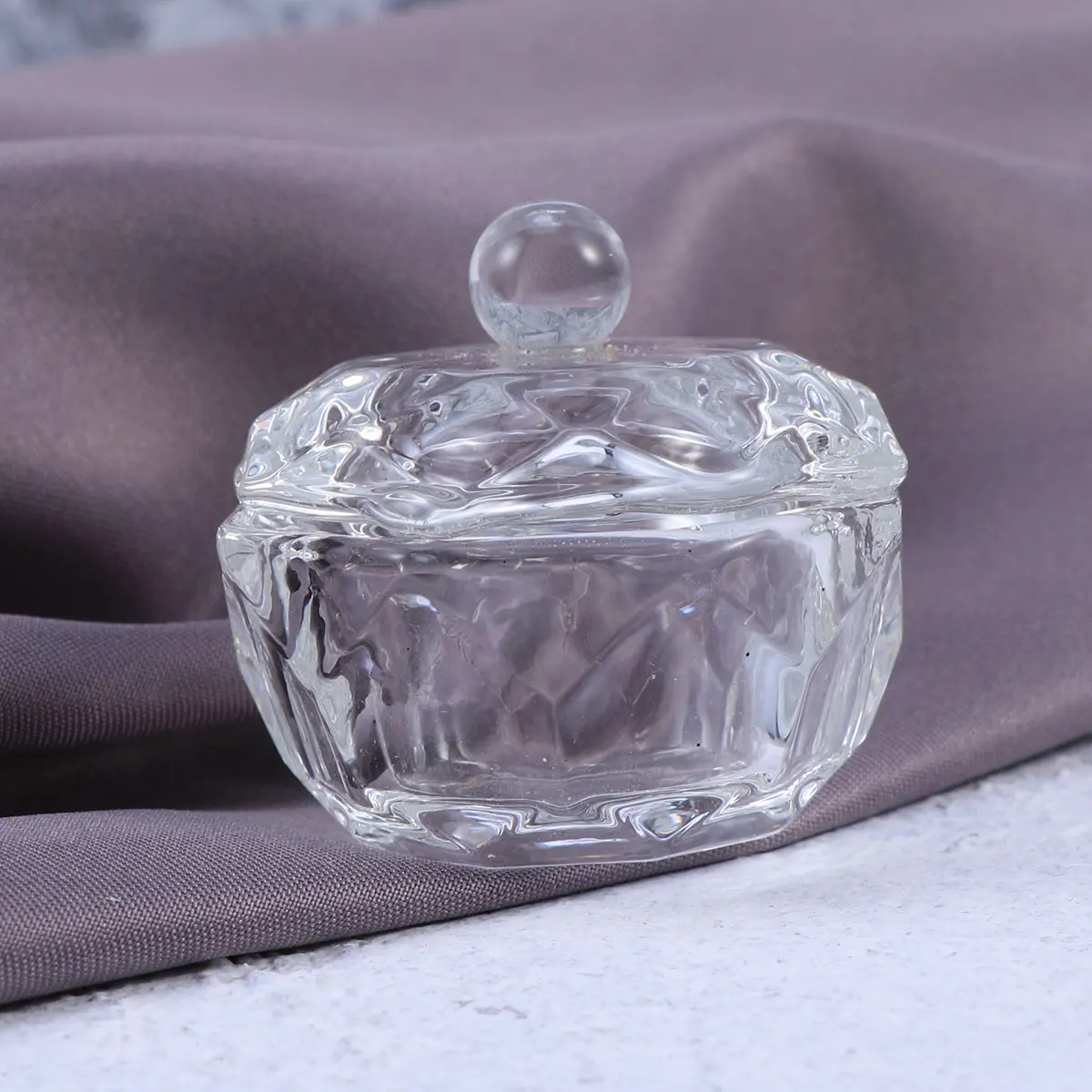 

3pcs Crystal Clear Storage Box Transparent Container With Lid For Cotton Swabs Accessories Organizer Dustproof