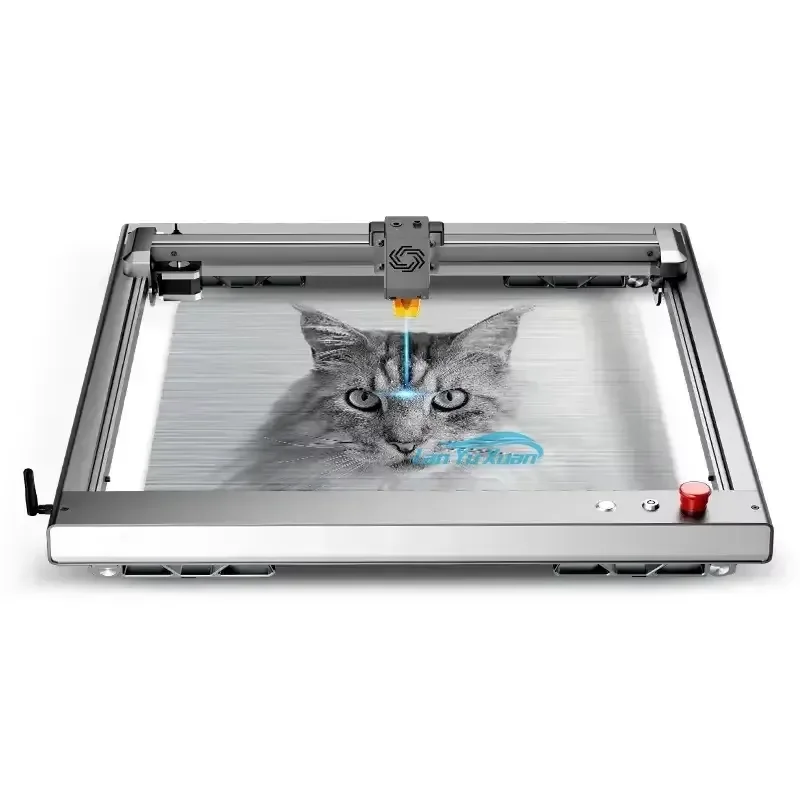 Brand For Top-Quality Desktop AMAN Pixel Carving Cutting Machine for Plywood with Effect Engraving CuttingTool High