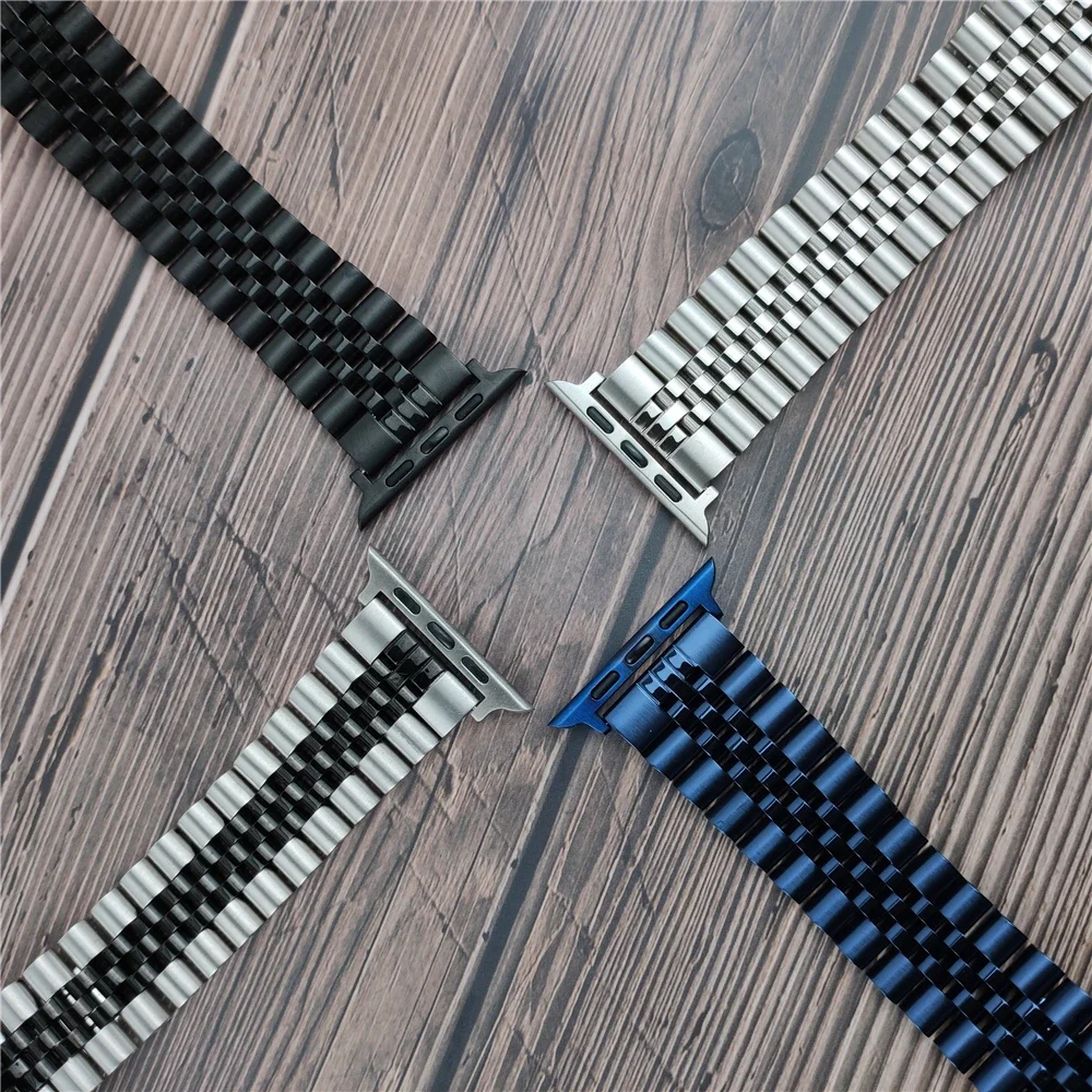 Metal Strap For Apple Watch Band 49mm 45mm 44mm 42mm 41mm 40mm 38mm Stainless Steel Bracelet iWatch Ultra/2 10 9 8 7 6 5 4 3 SE