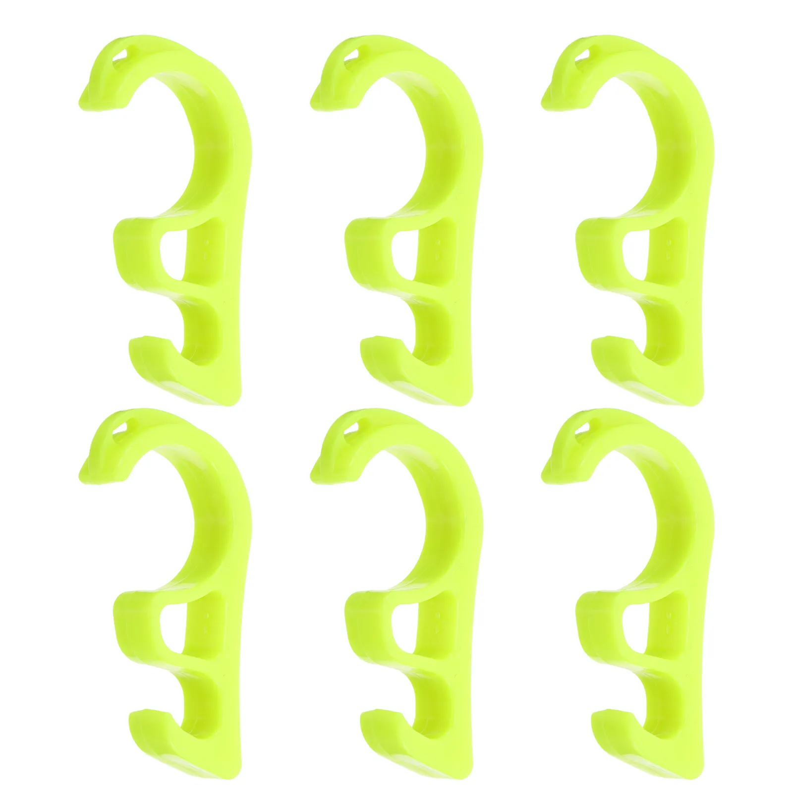 6Pcs Universal Motorcycle Handlebar Lock Compact Portable Brake Hook for Safe Slope Parking Motorbike Electric Bike Security