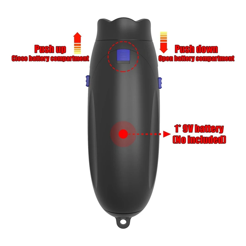 Sports Coaching Electronic Whistle With 3 Loud, Adjustable Tones And Various Whistle Sounds