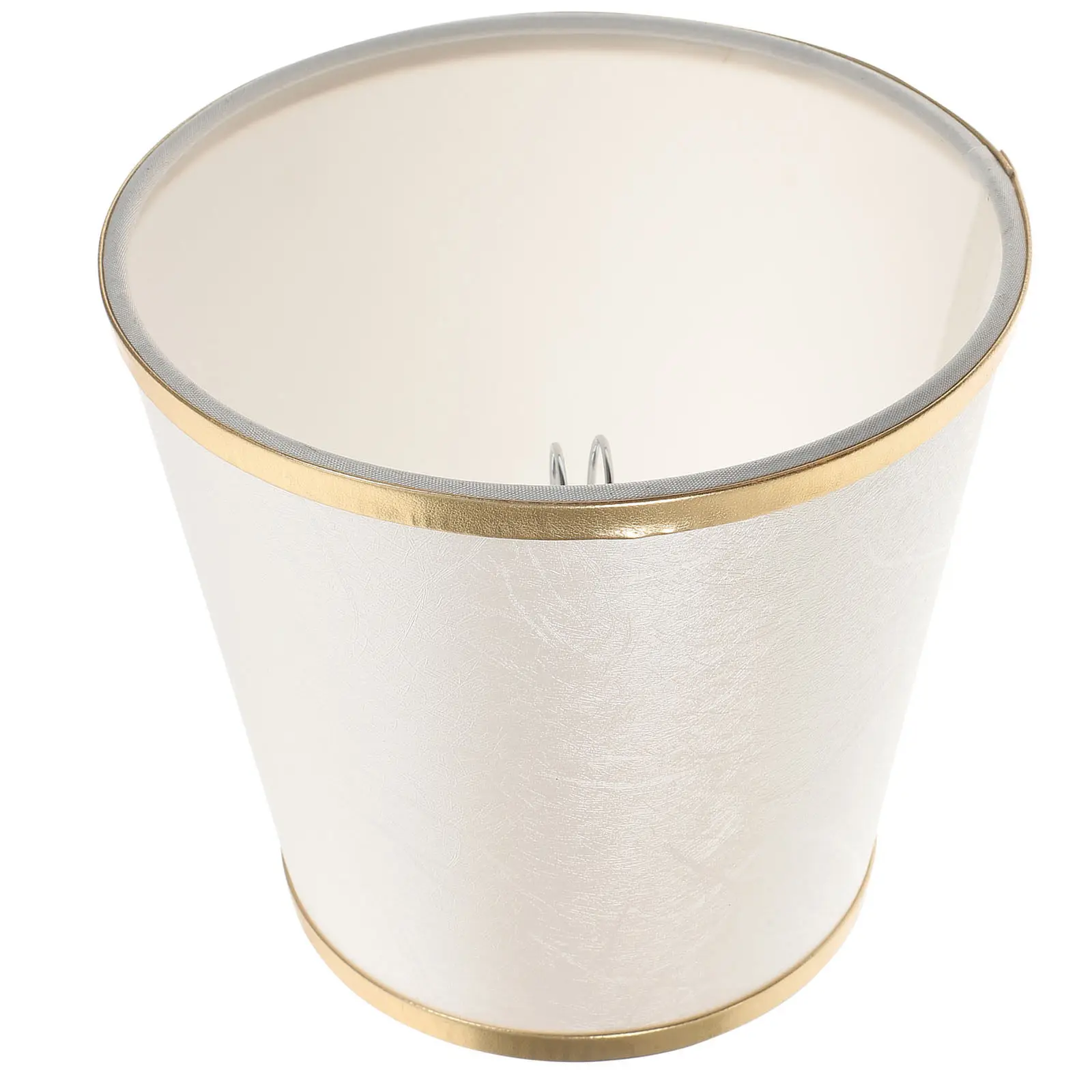 Clip on Lamp Shade Fabric Iron Lightweight Stable Structure for Table Wall Floor Light Decorative Lampshade Home